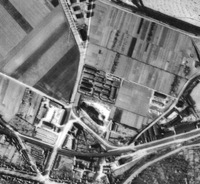 Luftbild mutmaßlich Arbeitslager Waldau